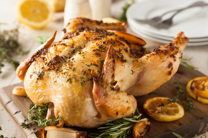Low-Sodium Herb Roasted Chicken Recipe
