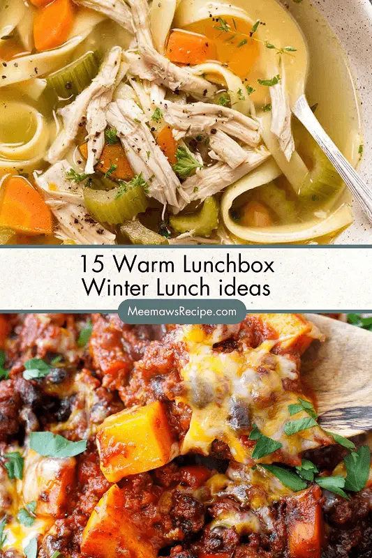 winter lunch ideas