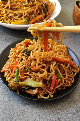 Instant Ramen with Vegetables