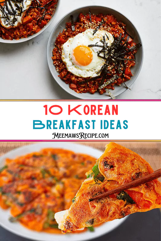 Korean Breakfast Ideas