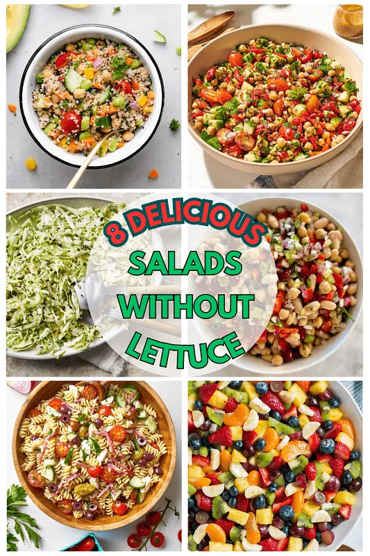 Salads Without Lettuce