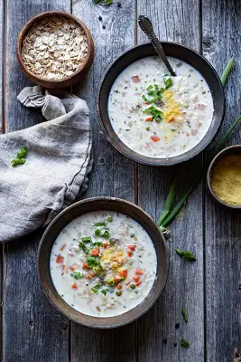 Savory Oatmeal Soup