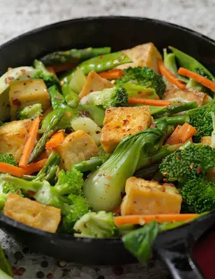 Tofu and Vegetable Stir-Fry