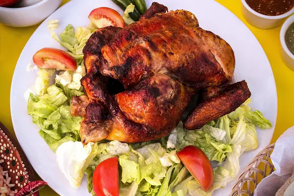 Frango Assado no Churrasco