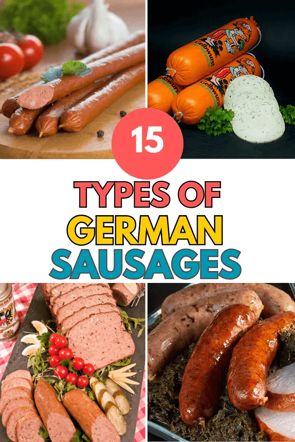 Types of German Sausages