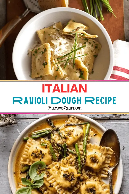 Italian Ravioli Dough Recipe
