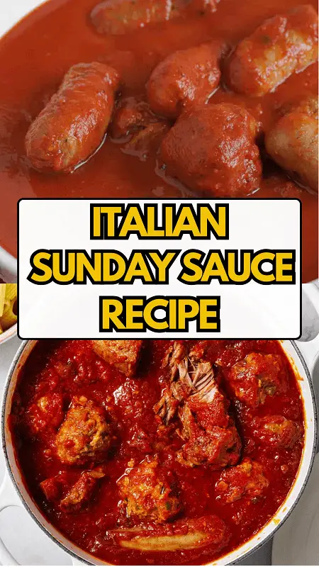 Italian Sunday Sauce Recipe