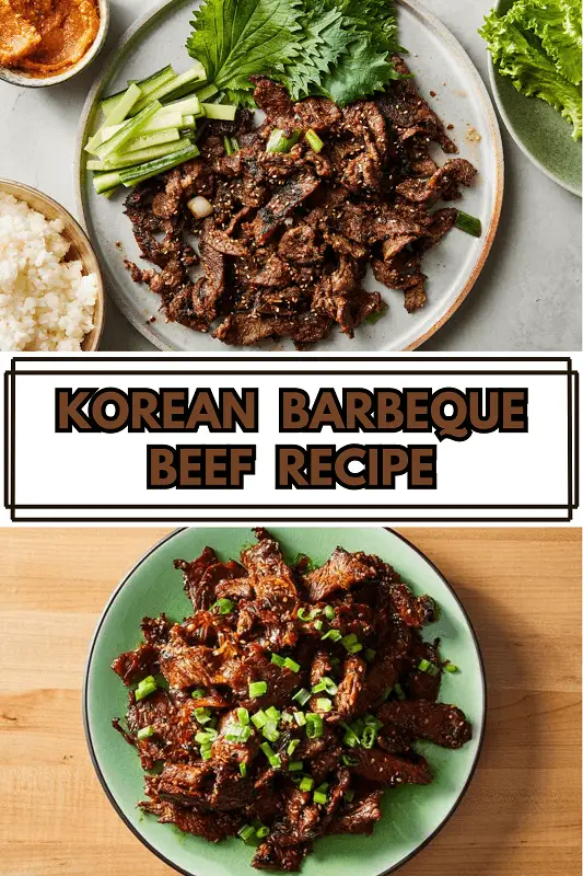 Korean Barbeque Beef Recipe