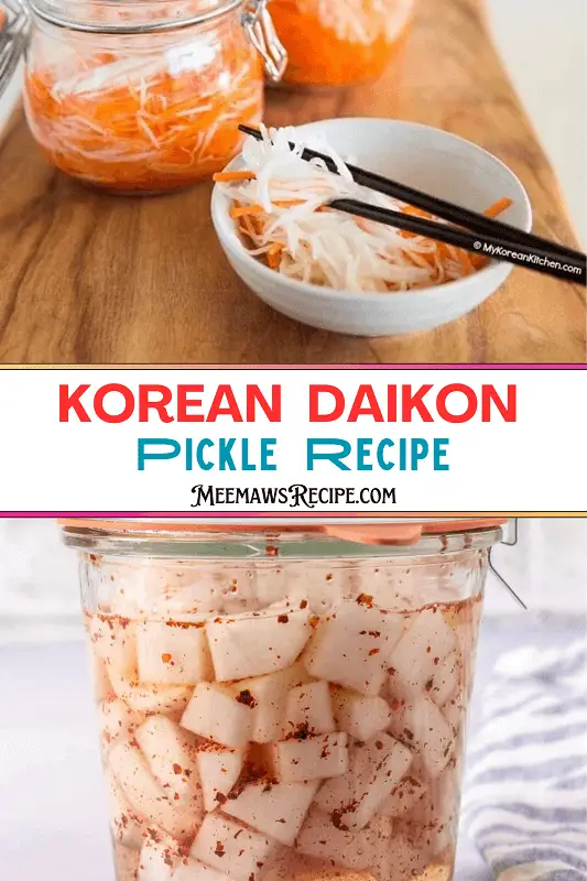 Korean Daikon Pickle Recipe