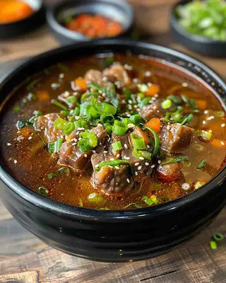 Korean Oxtail Soup