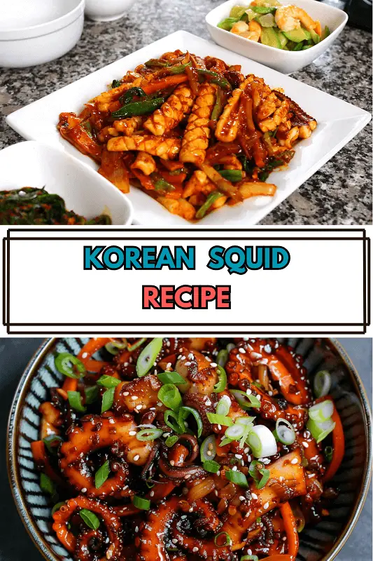 Korean Squid Recipe