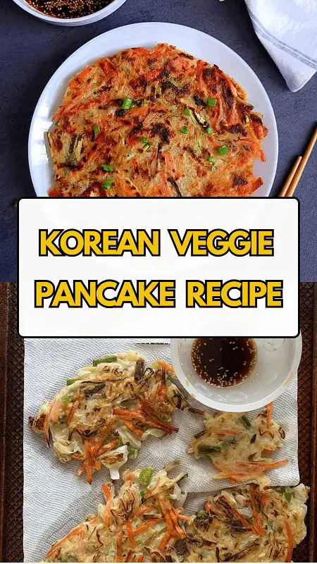 Korean Veggie Pancake Recipe