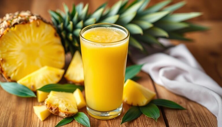 how to use pineapple juice to reduce bloating
