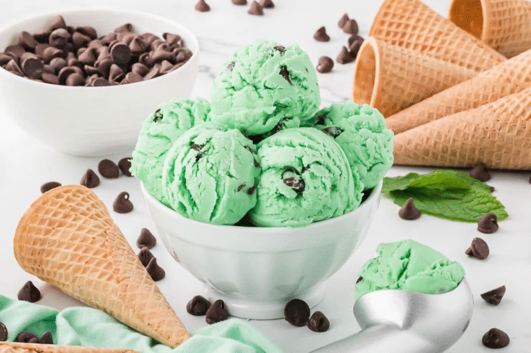 5 Fresh & Easy Mint Chocolate Chip Ice Cream Recipes to Beat the Heat