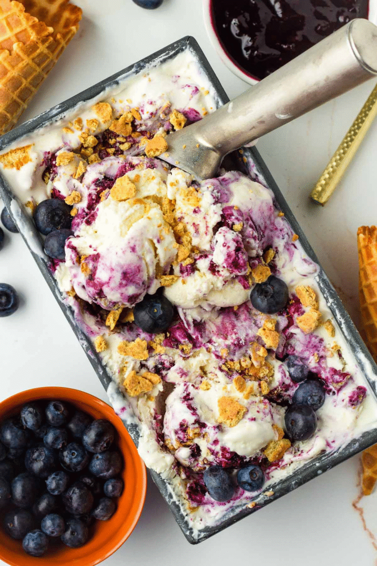 Dreamy Delight: 1 Ninja Creami Keto Blueberry Cheesecake Recipe Worth Every BiteNinja