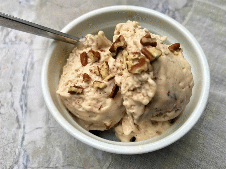 Ninja Creami Keto Butter Pecan Recipe