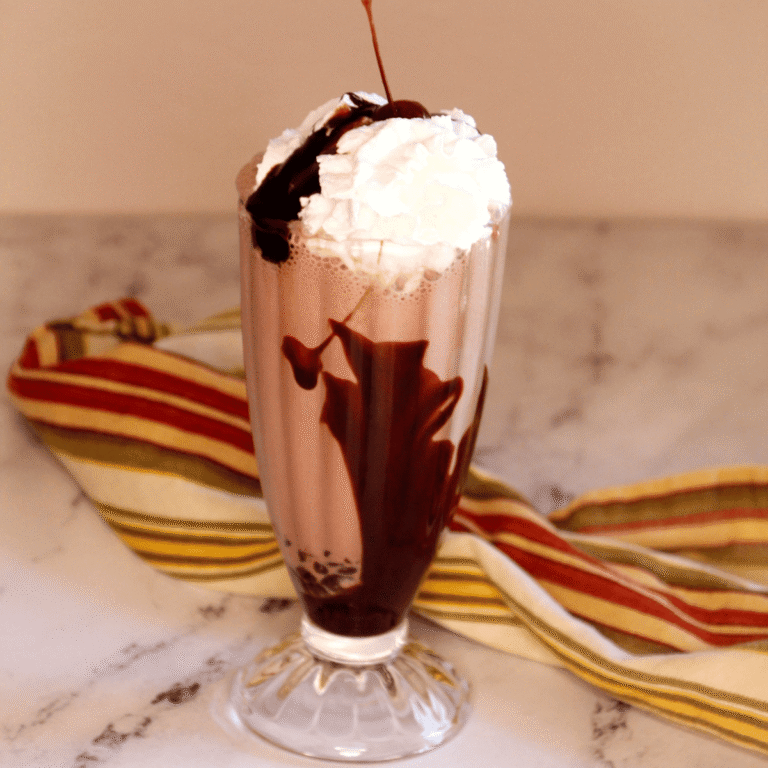 Choco Rush: 3-Min Ninja Creami Keto Milkshake