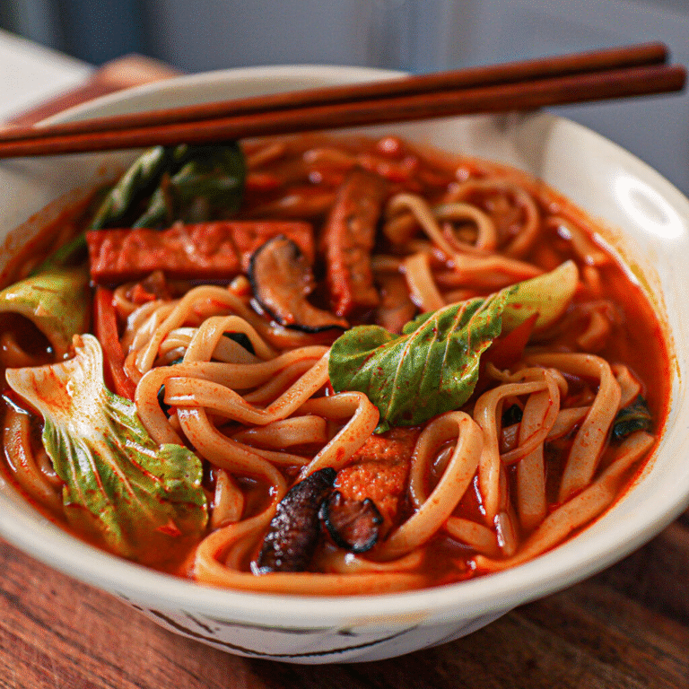 10-Minute Vegan Korean Noodle Recipes for Busy Nights