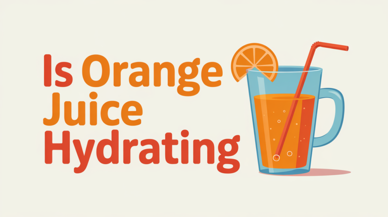 is orange juice hydrating