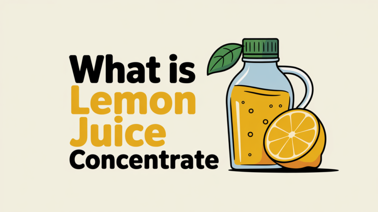 what is lemon juice concentrate